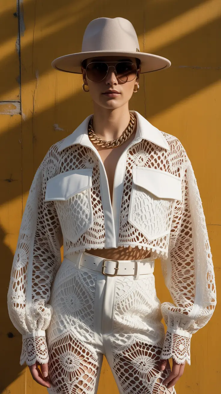 March Outfits Ideas Spring 2026 Modern Crochet Set