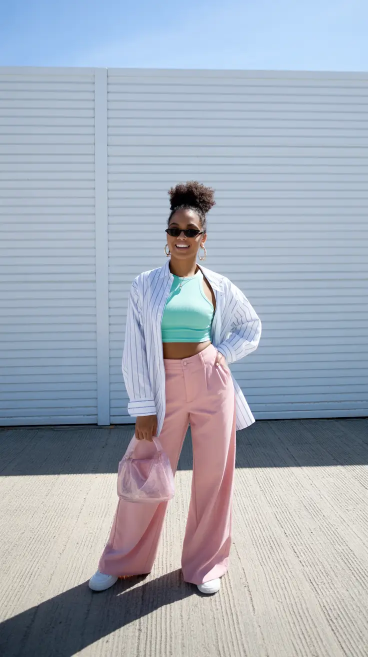 March Outfits Ideas Spring 2026 Soft Pastels With a Streetwise Ease