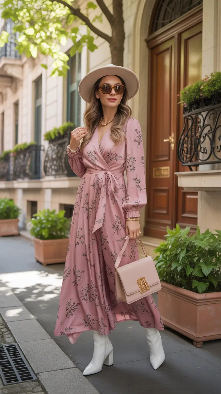 must-have spring dress outfits 2026 Romantic Wrap Silhouettes With Edge