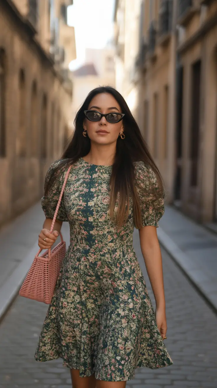 must-have spring dress outfits 2026 Everyday Florals That Feel Walkable and Real