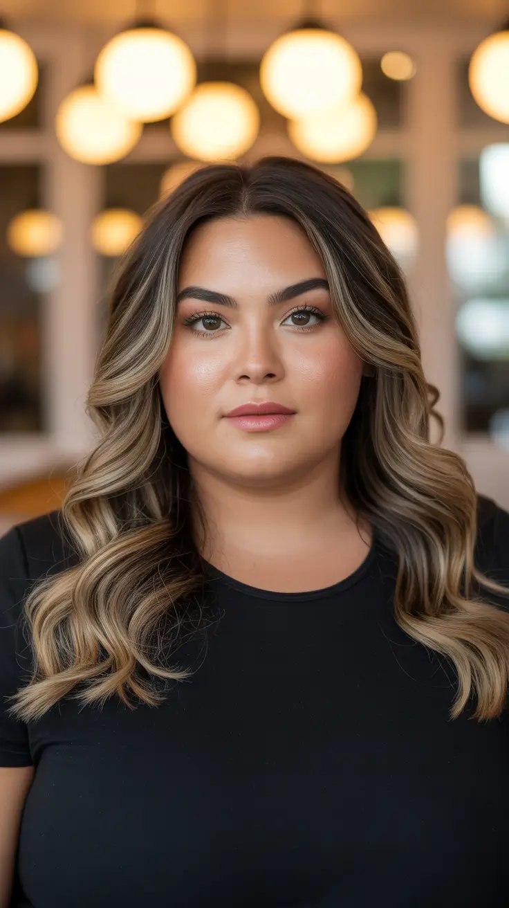 Playful Spring Haircuts for Plus Size Women 2026 Mid Length Waves