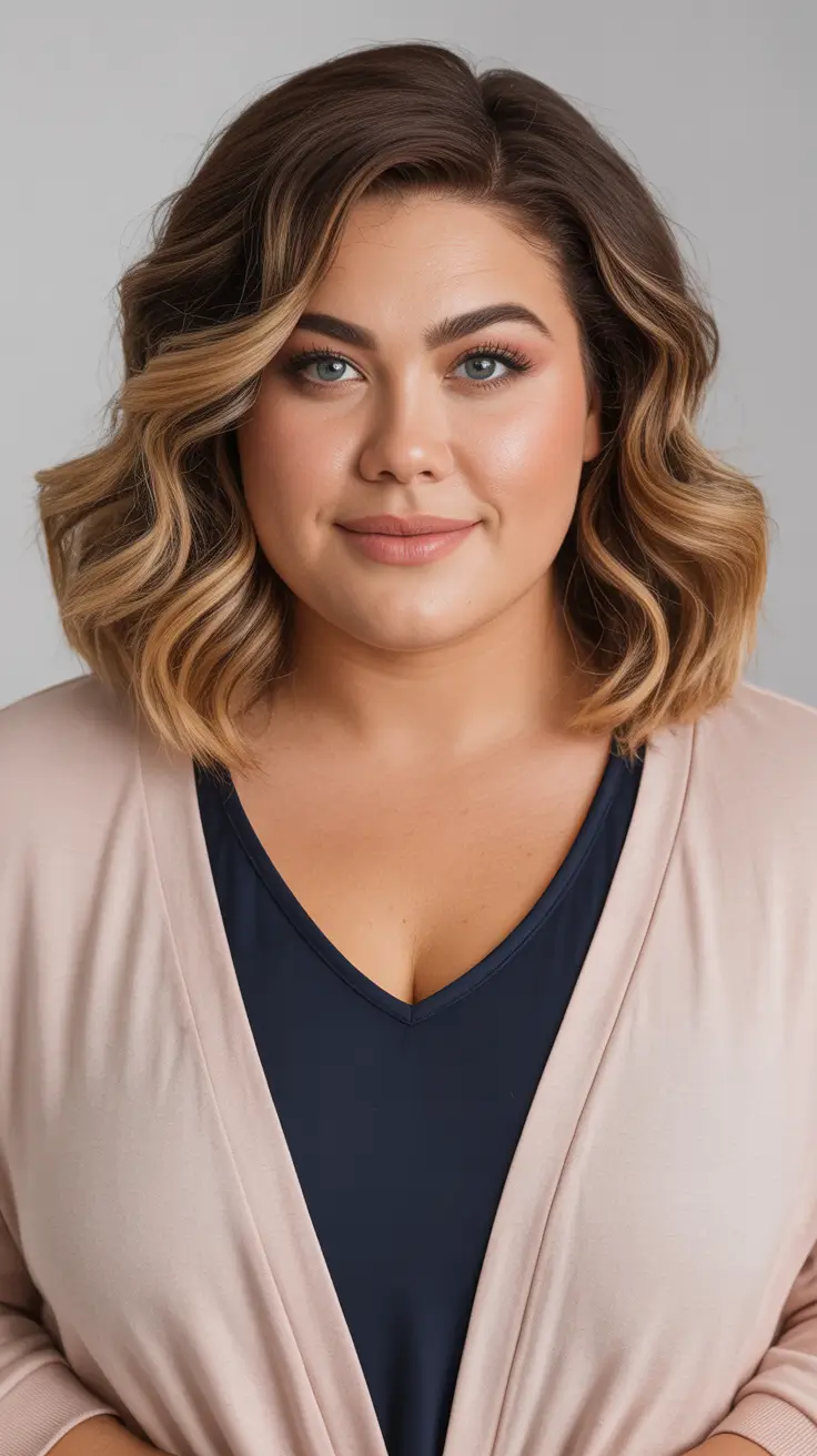 Playful Spring Haircuts for Plus Size Women 2026 Textured Bob