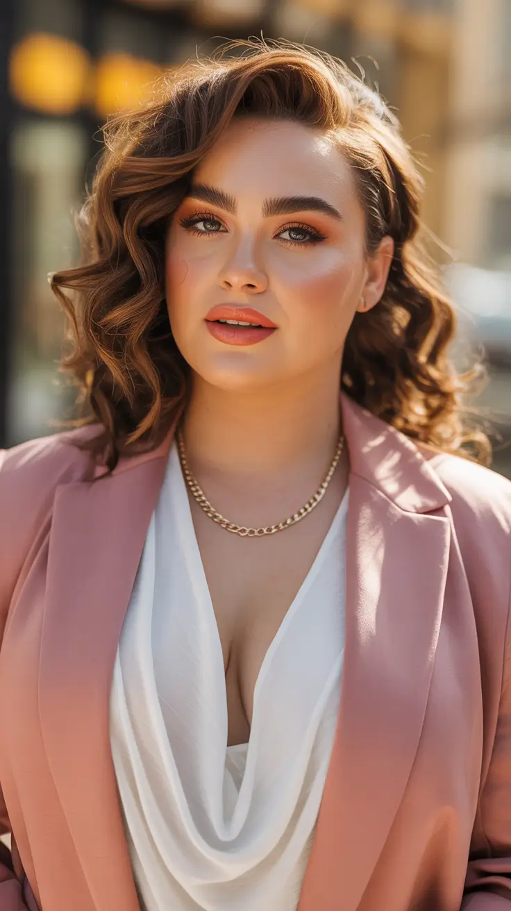 Playful Spring Haircuts for Plus Size Women 2026 Romantic Waves