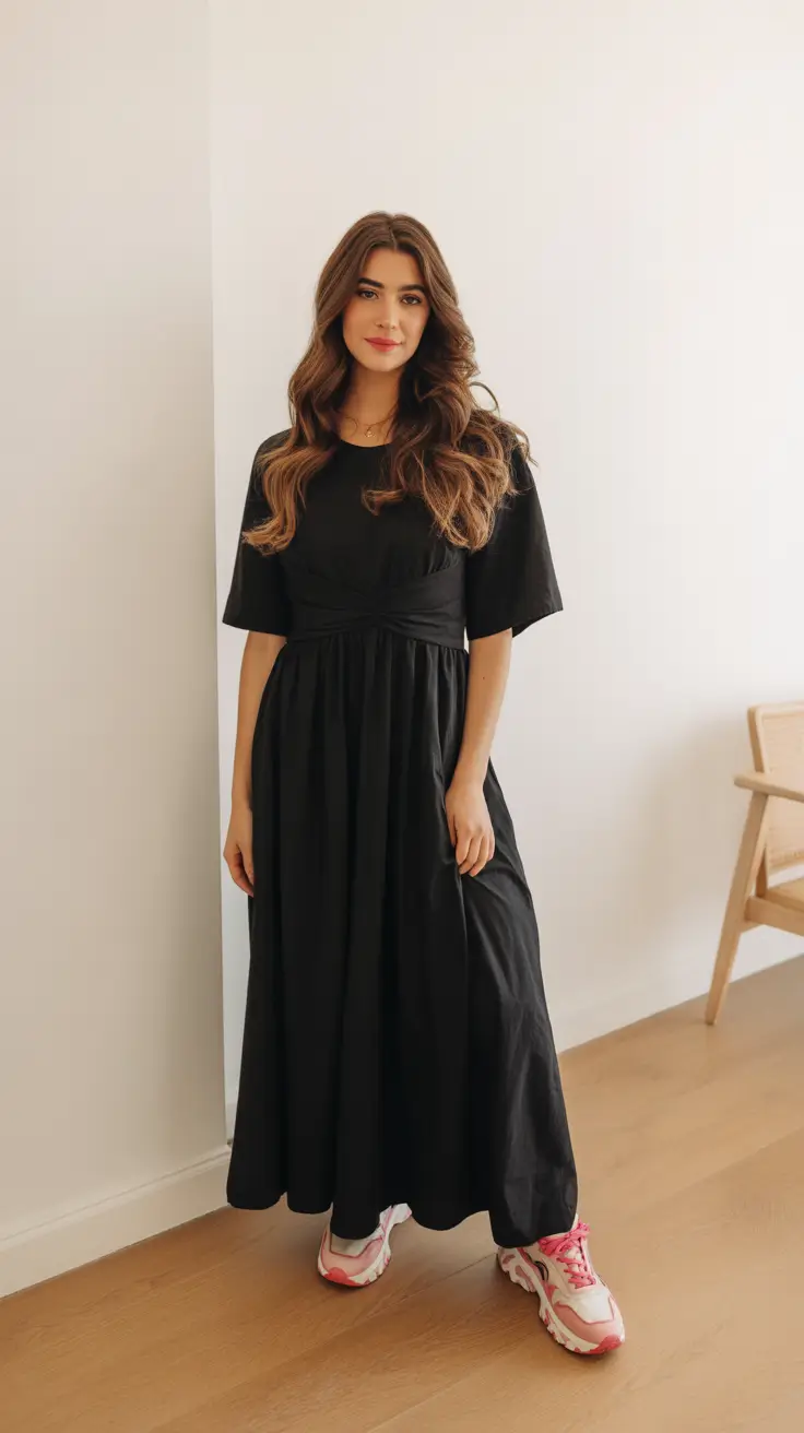 popular comfy spring outfits 2026 A Dress That Moves With the Season