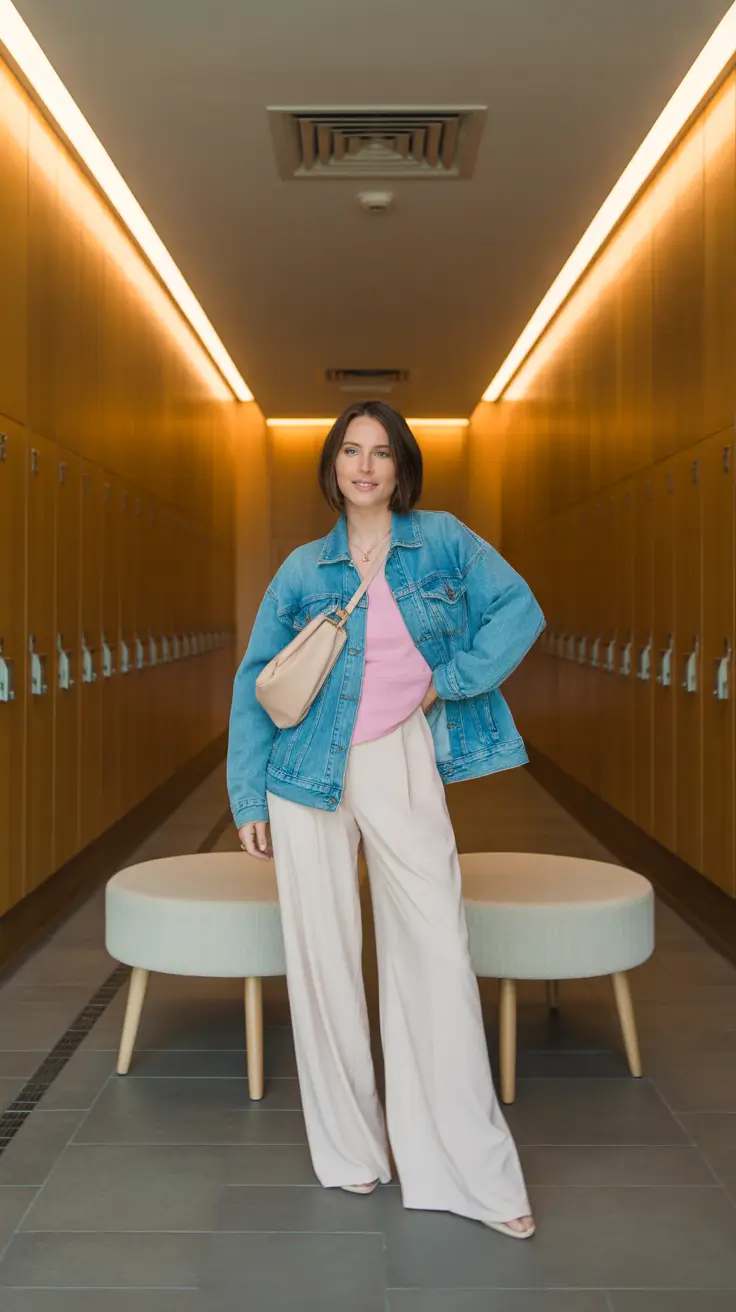 popular comfy spring outfits 2026 Soft Neutrals With a Feminine Balance