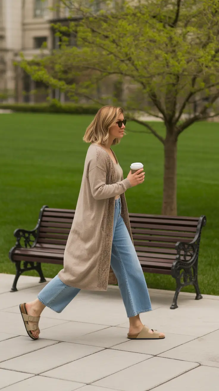 popular comfy spring outfits 2026 Easy Layers for Long Spring Walks
