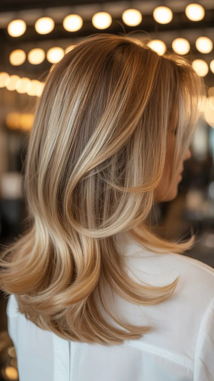 spring hair color trends 2026 Butter Blonde Layers With Airy Movement