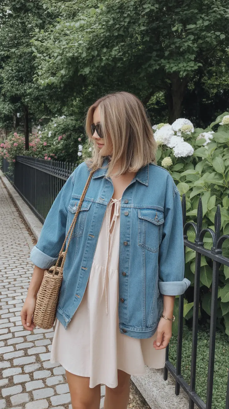 stylish winery outfit spring 2026 Soft Layers and Denim That Feels Lived In