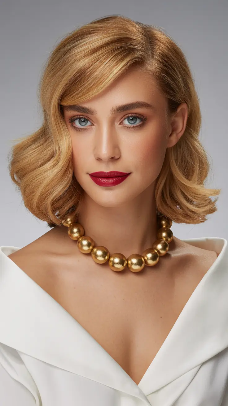 Trendy spring haircuts 2026 Classic Short Waves With Polished Finish