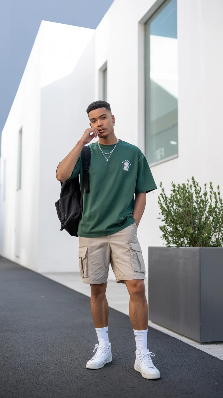casual summer outfits men 2026 Utility-Inspired Summer Looks That Feel Functional and Fresh