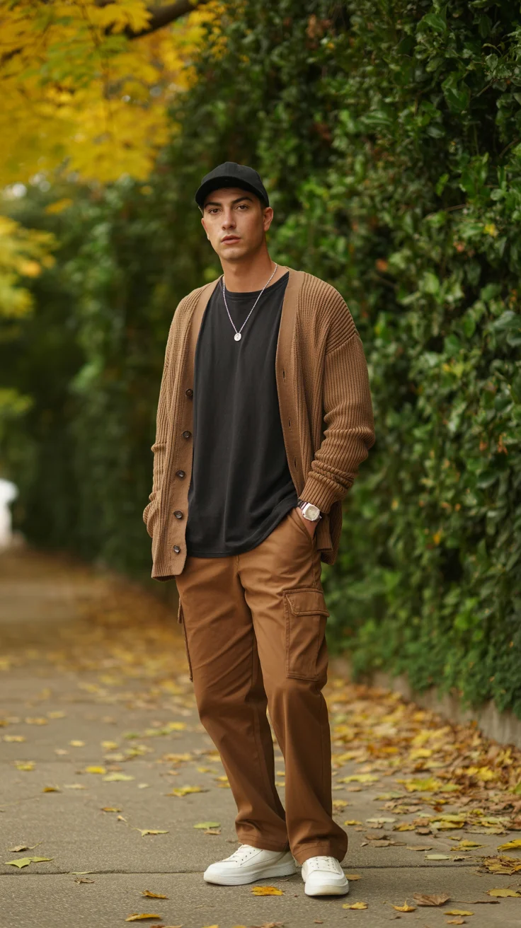 casual summer outfits men 2026 Soft Earth Tones and Layering That Actually Makes Sense in Summer