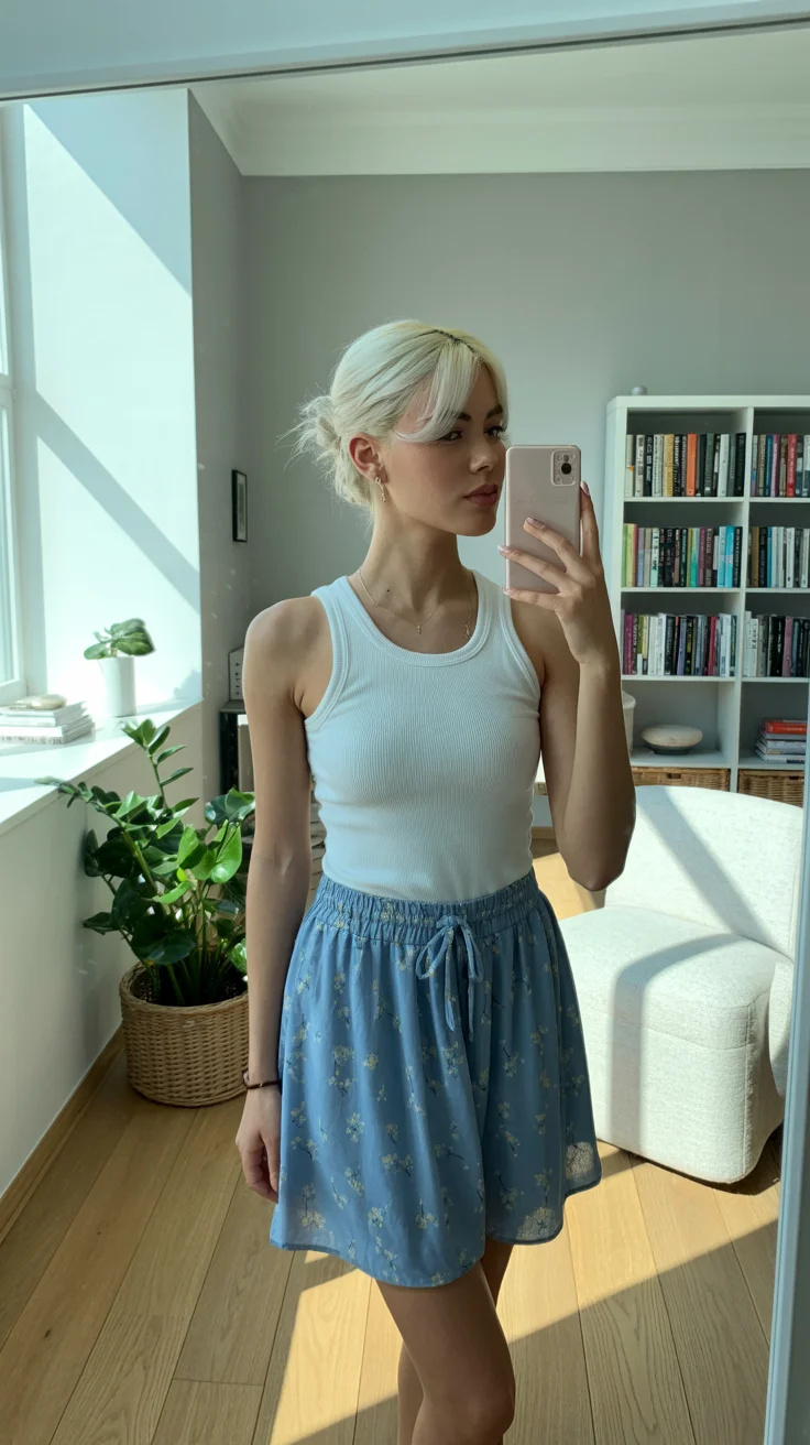 cute summer outfits for teens 2026 Soft Girl Morning Energy in Motion