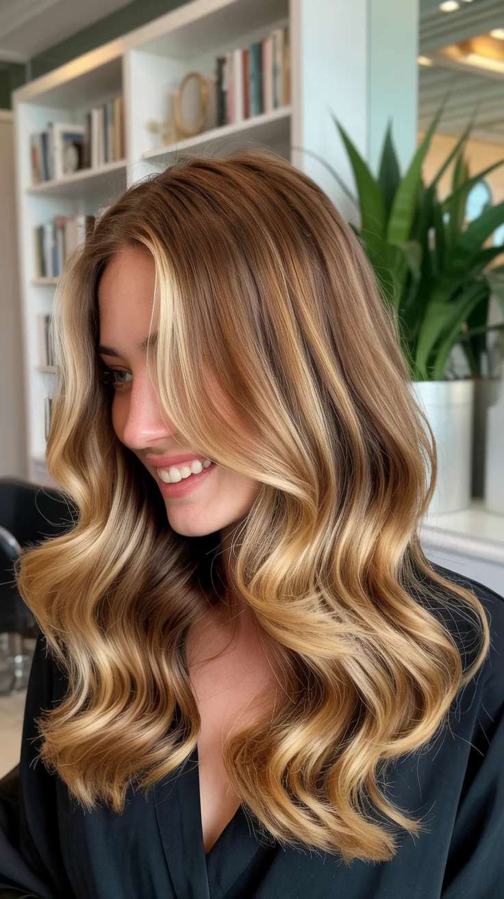 hair color for blondes summer 2026 Honey Ribbon Balayage That Feels Like Late Afternoon Sun