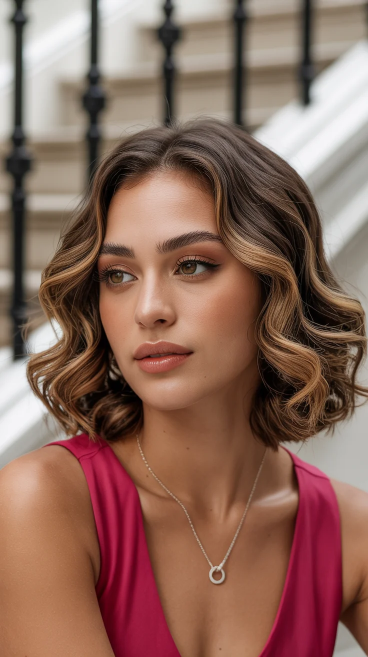 hair color ideas for brunettes summer 2026 Soft Honey Ribbons on a Lived-In Brunette Base