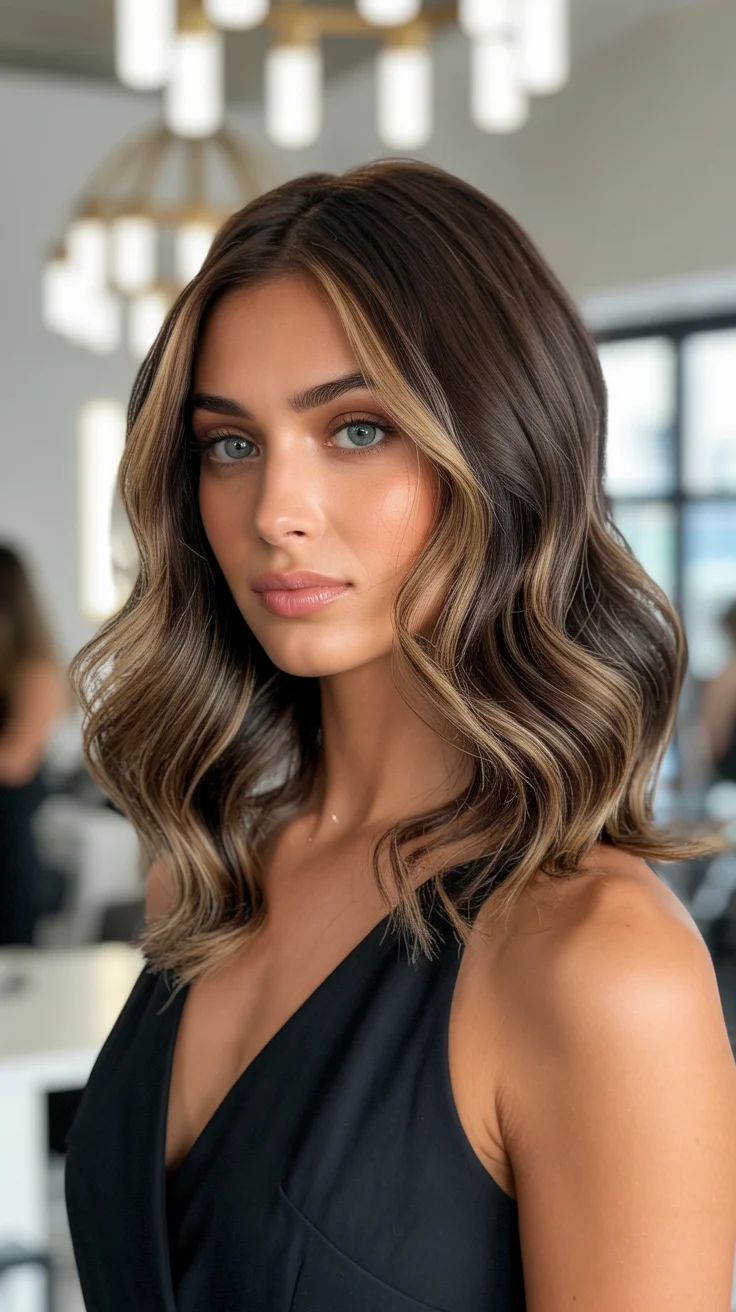 hair color ideas for summer 2026 Soft Contour Bronde Bob with Light Framing