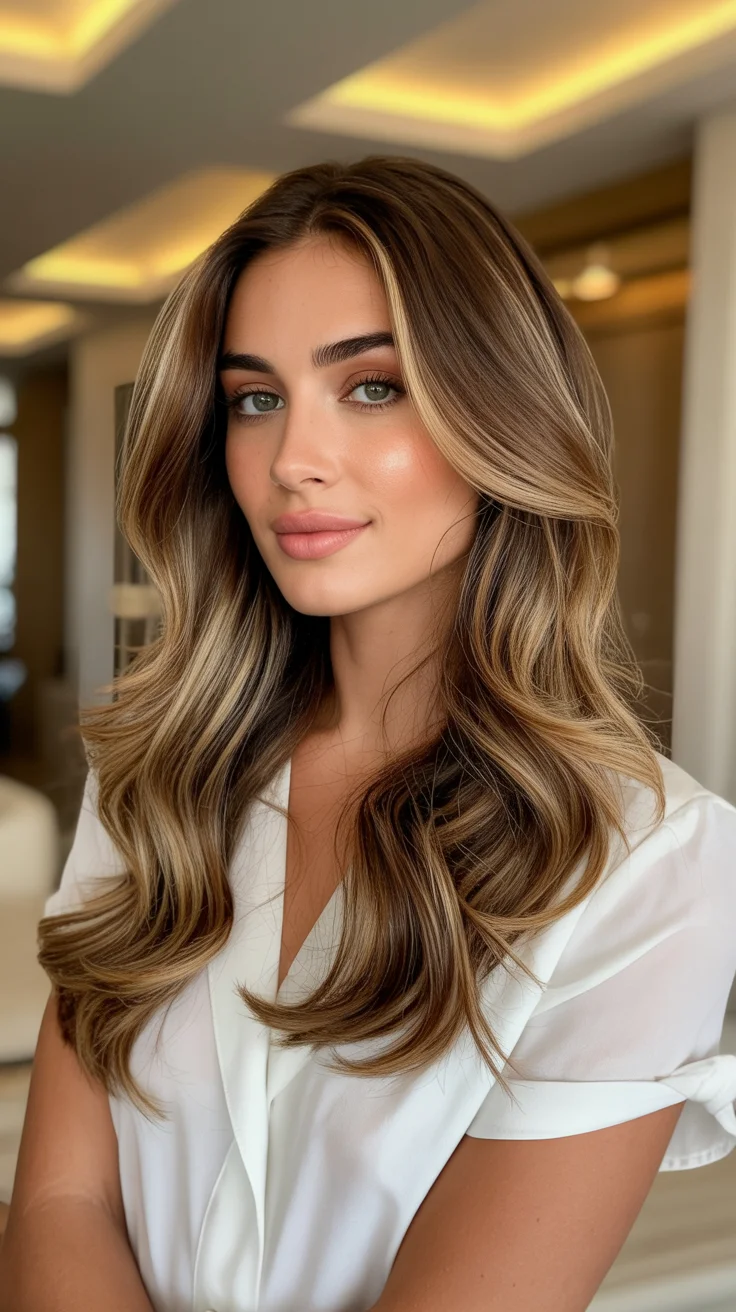 hair color ideas for summer 2026 Luxury Bronde with Seamless Glow