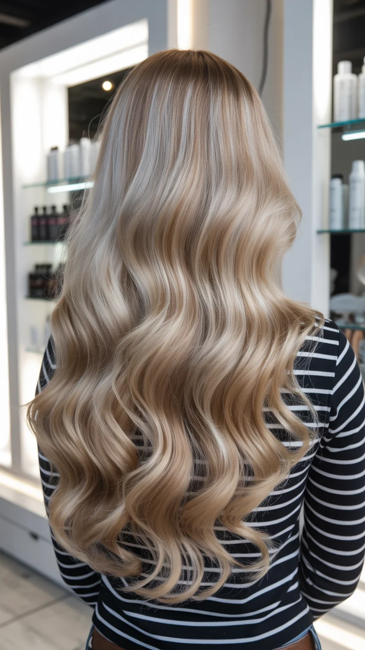 hair color ideas for summer 2026 Champagne Melt for Endless Summer Length
