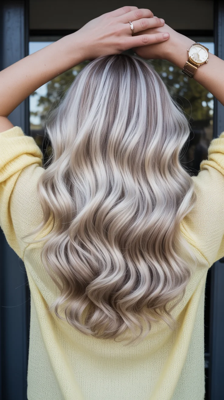 hair color ideas for summer 2026 Cool Pearl Blonde with Shadow Dimension