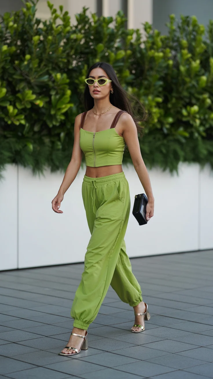 May outfits ideas 2026 Fresh Greens That Feel Bold Yet Wearable