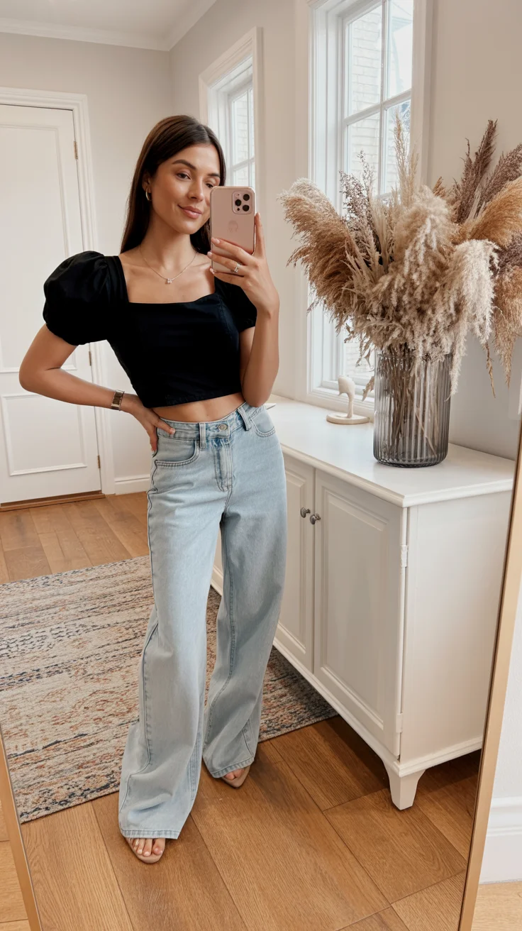 May outfits ideas 2026 That Effortless Jeans and a Cute Top Upgrade