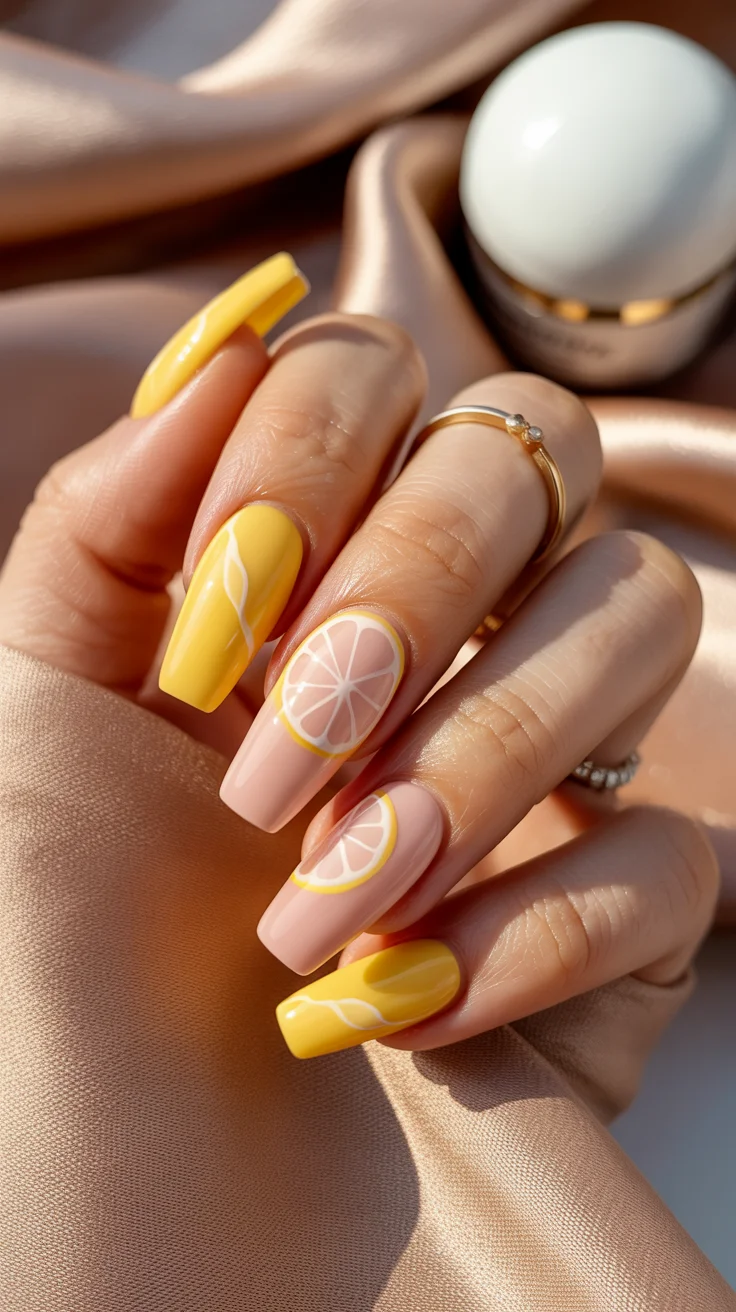 summer-2026-nail-inspo-citrus-lemon-design