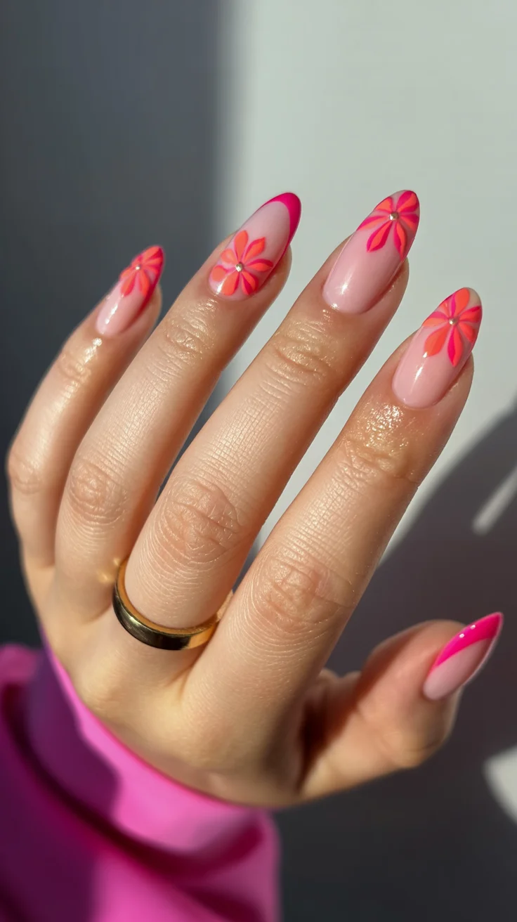 summer-2026-nail-inspo-pink-floral-design