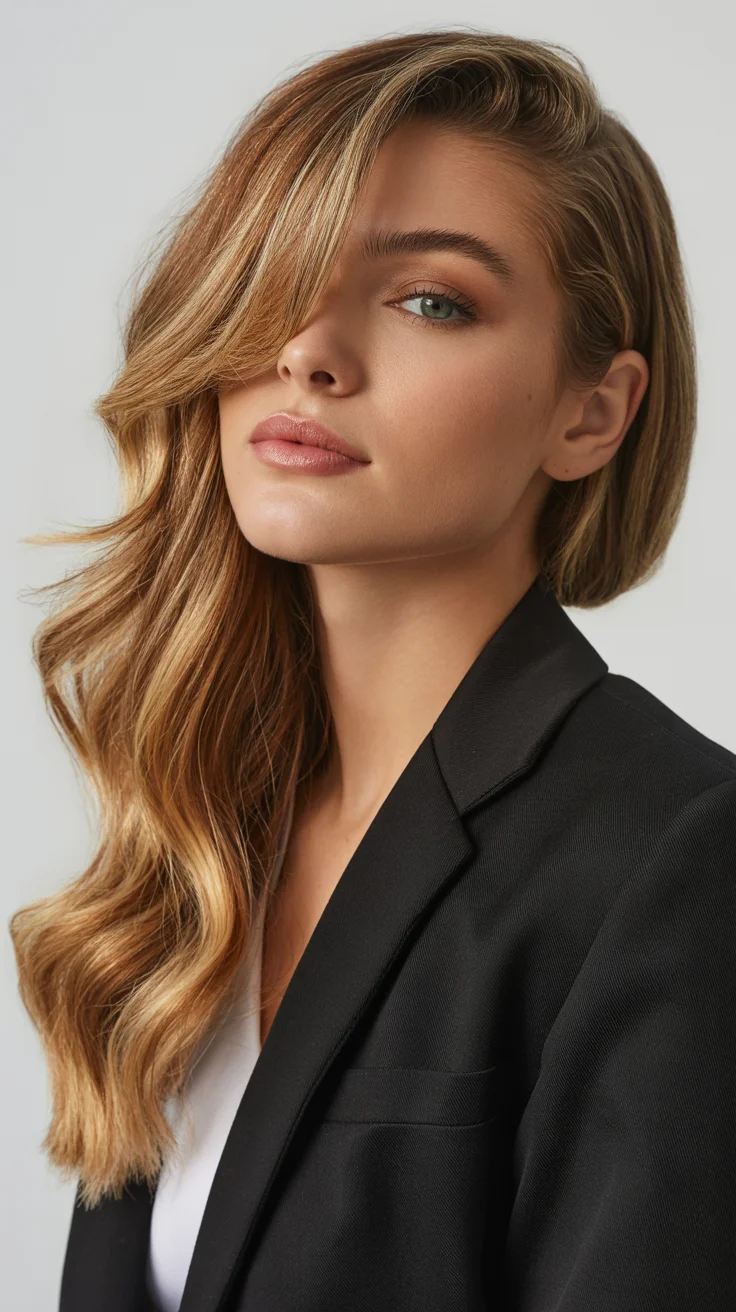 spring to summer season hair color ideas 2026 Golden Melt Layers