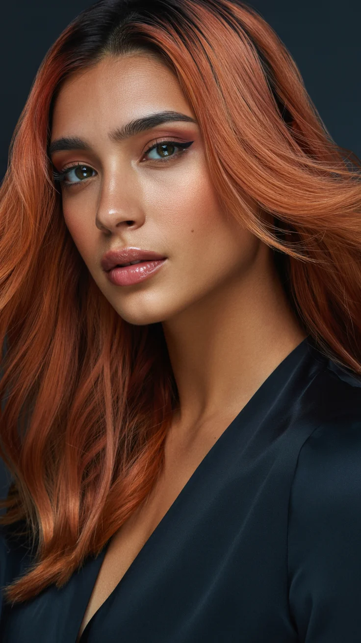 spring to summer season hair color ideas 2026 Cinnamon Auburn Hair