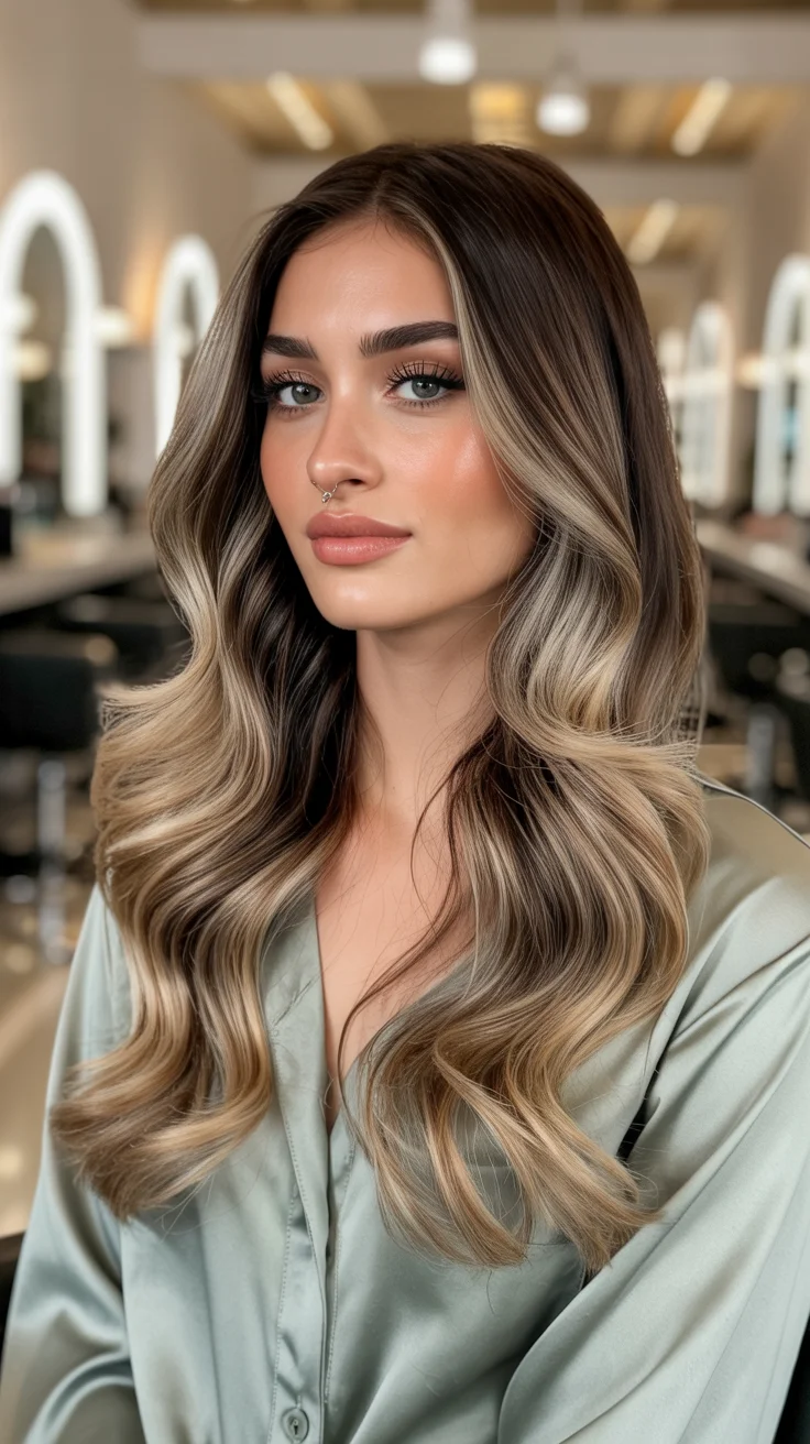 spring to summer season haircuts ideas 2026 Cool Beige Blonde Dimension with Seamless Layers