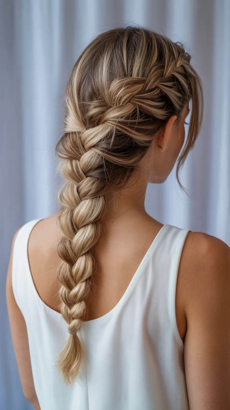 spring to summer season hairstyles ideas 2026 classic french braid texture