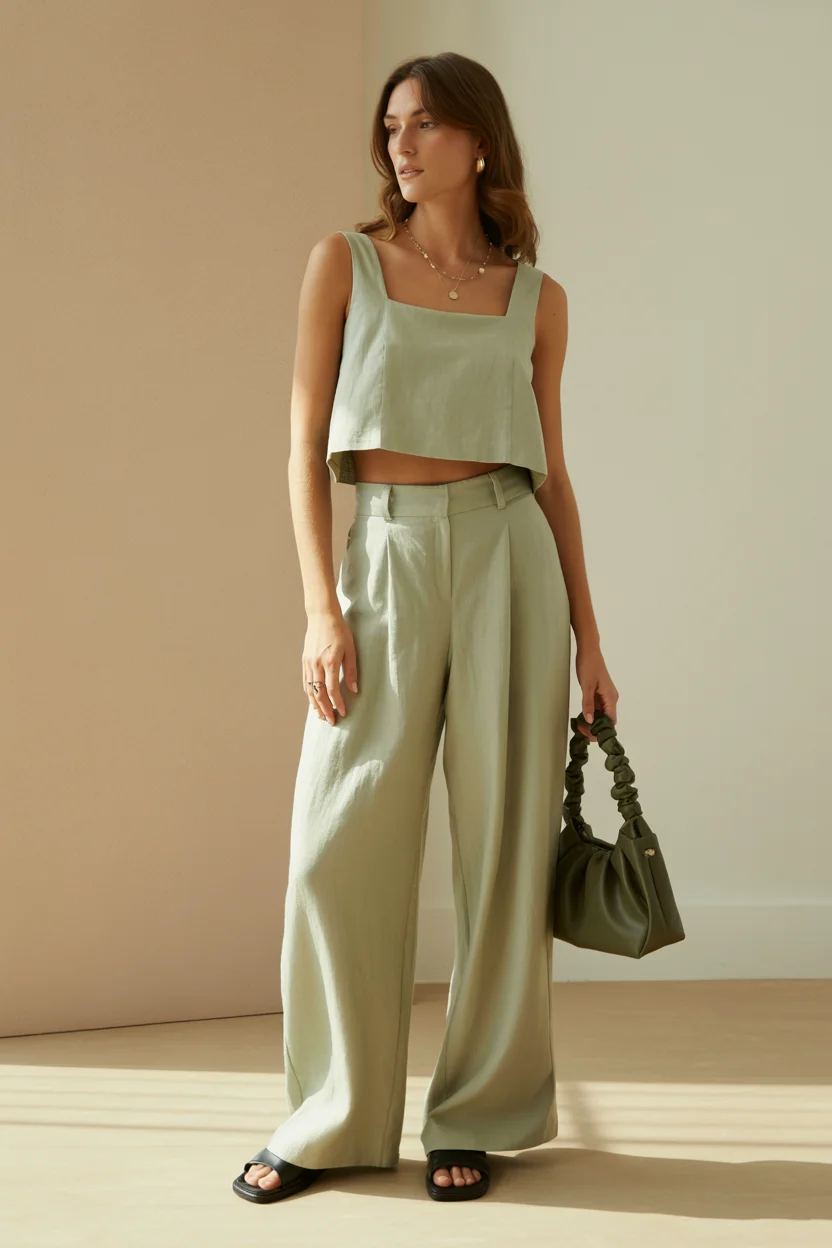 summer capsule wardrobe for women 2026 Modern Minimal Sets in Soft Natural Tones