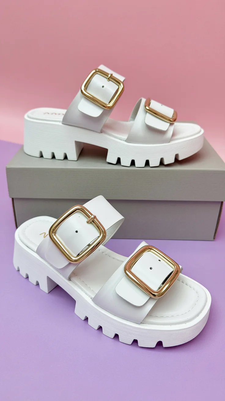 summer flip flops for women 2026 Chunky Statements - Playful Volume with a Modern Twist