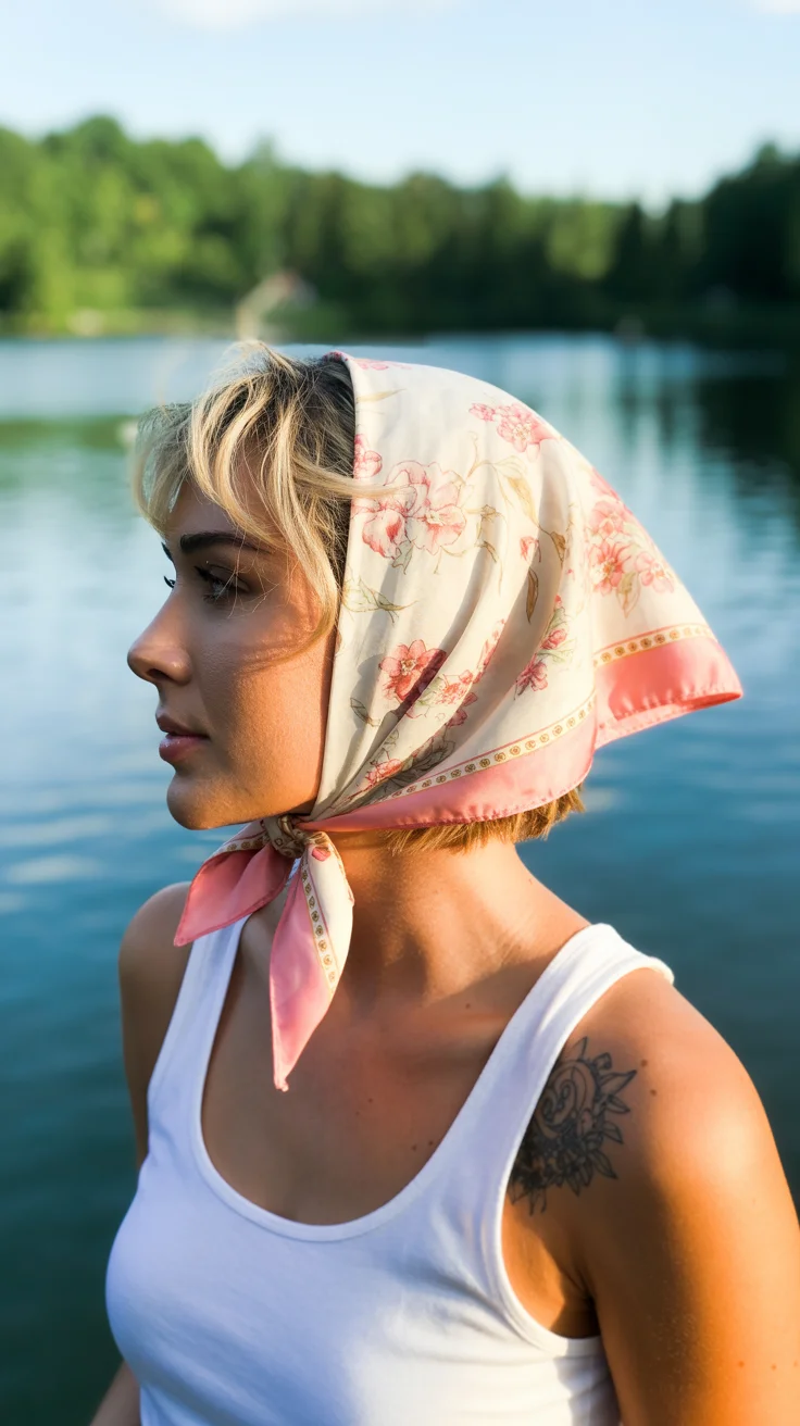 summer heads 2026 Floral Scarves - A Gentle Return to Romance