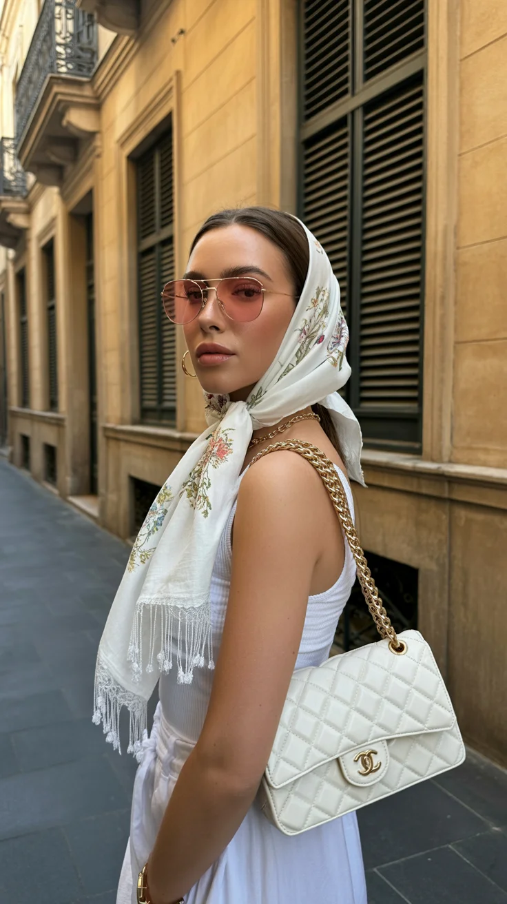 summer heads 2026 City Silk Scarves - Modern Elegance on the Move