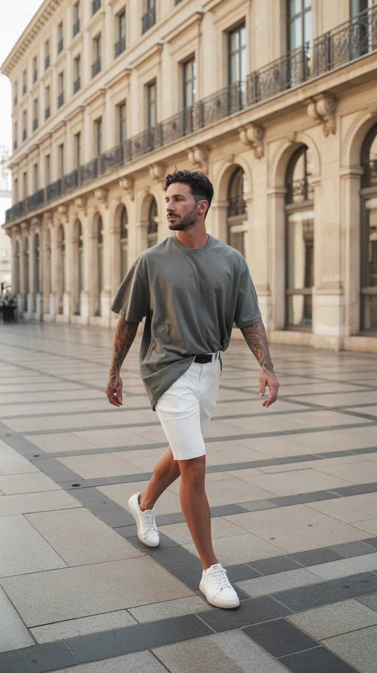 summer outfits for men 2026 Refined Minimalism in Motion