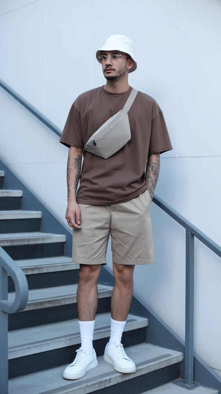 summer outfits for men 2026 Utility Layers with a Soft Urban Twist