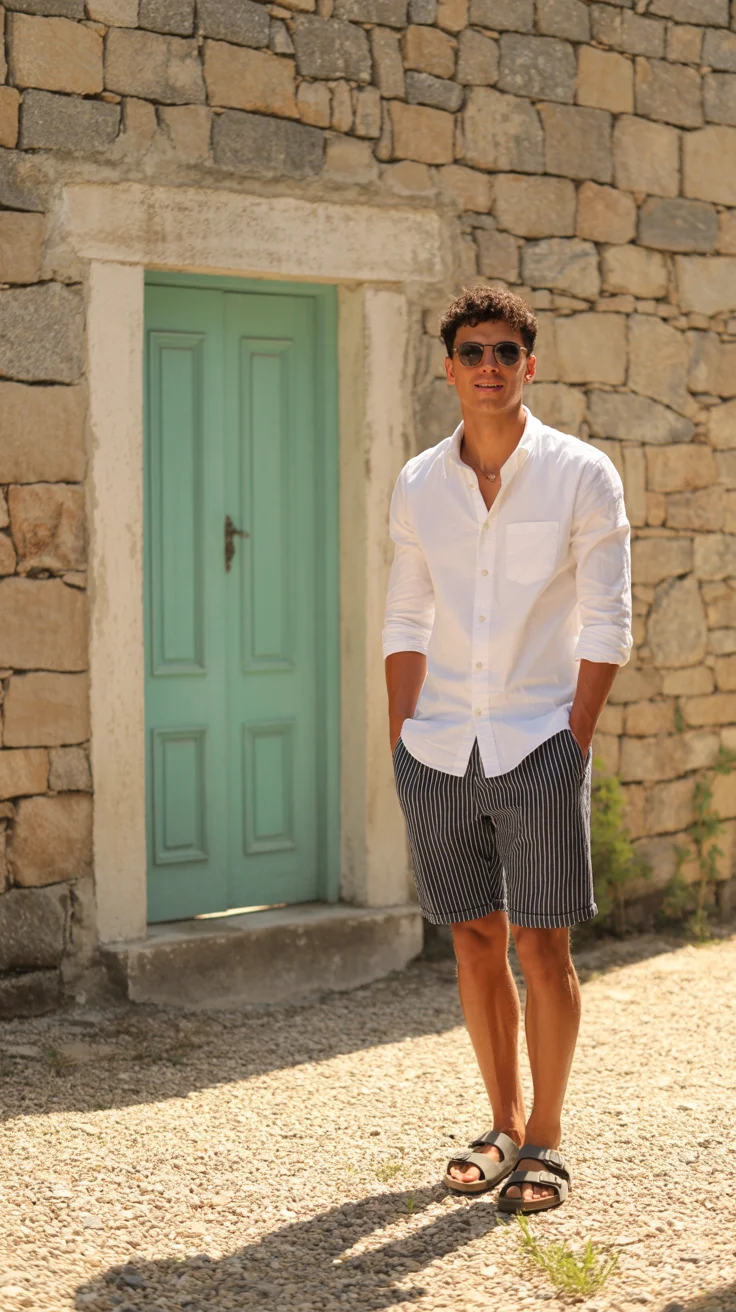 summer outfits for men 2026 Coastal Ease with a Polished Twist
