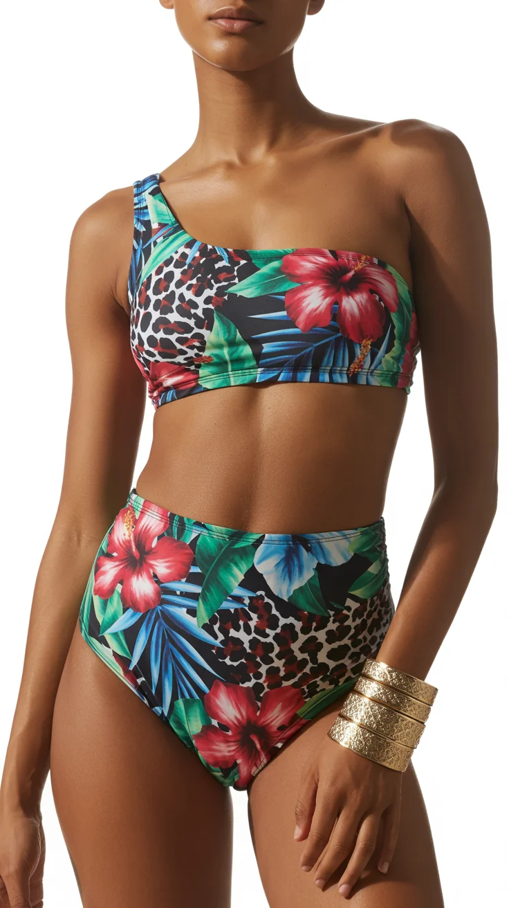 swimsuit bikinis ideas 2026 Tropical Mix and Asymmetry