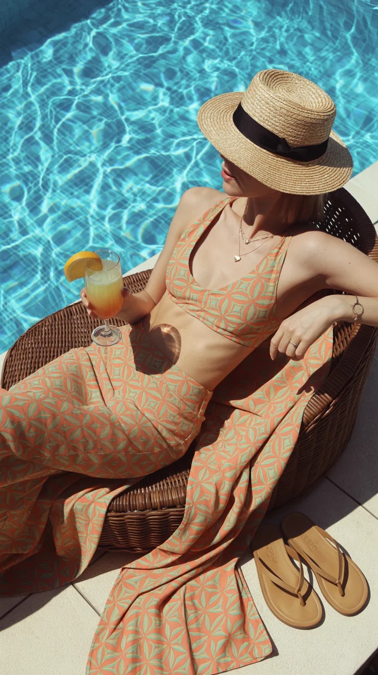 two piece swimsuit trends summer 2026 Printed Sets and the Rise of Poolside Storytelling