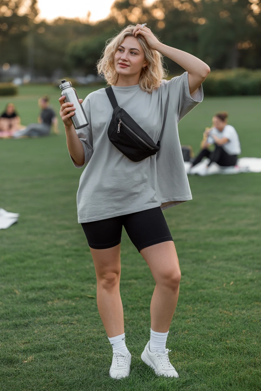 biker shorts outfits summer 2026 Off-Duty Comfort That Still Feels Styled