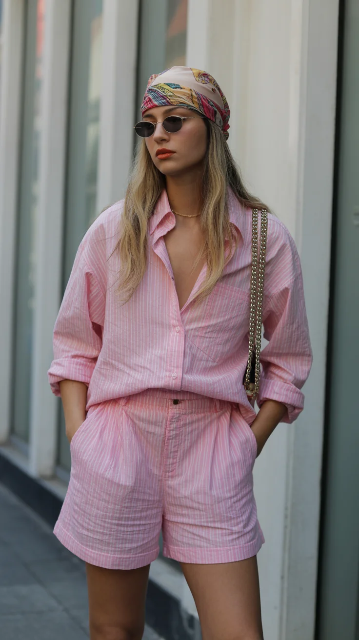 casual summer outfits for women 2026 Playful Pink Sets That Dont Take Themselves Too Seriously