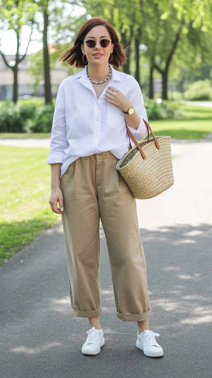 casual summer outfits for women 2026 Relaxed Neutrals That Feel Like a Deep Breath