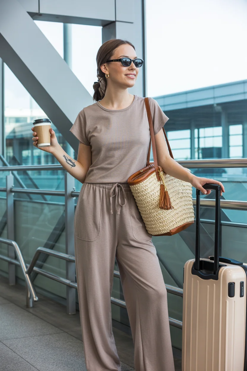 comfy airport outfits summer 2026 Effortless Jumpsuits That Carry You Through the Day