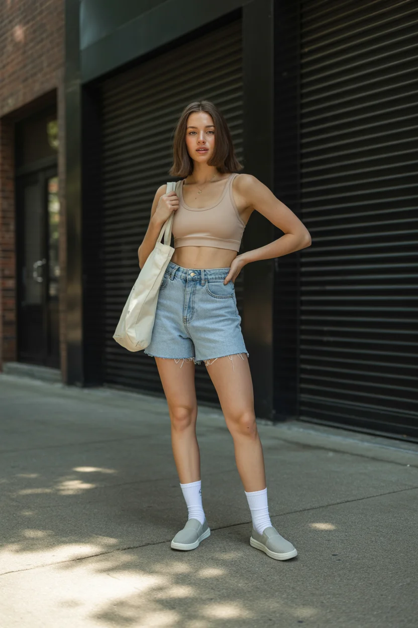 hot summer heat wave outfits 2026 Minimal Neutrals That Let Your Skin Breathe