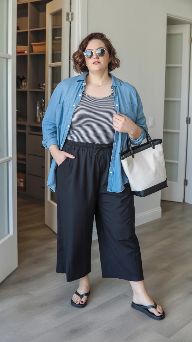 midsize outfits for women summer 2026 Soft Layers and Relaxed Tailoring for Real Life