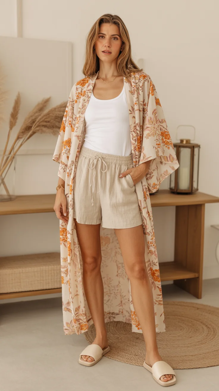 Summer Beach Outfit For Women 2026 Neutral Layering with Effortless Resort Calm