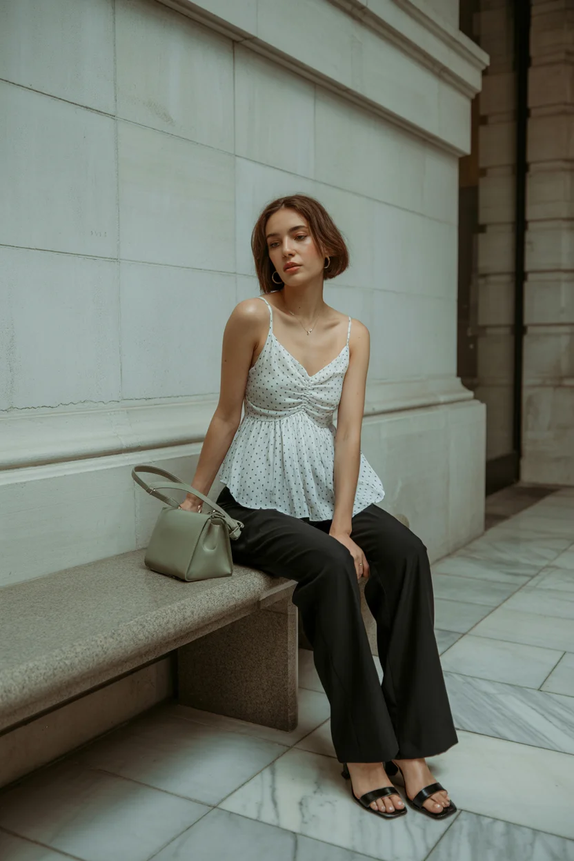 summer blouses for women 2026 Delicate Ease with a Barely-There Touch