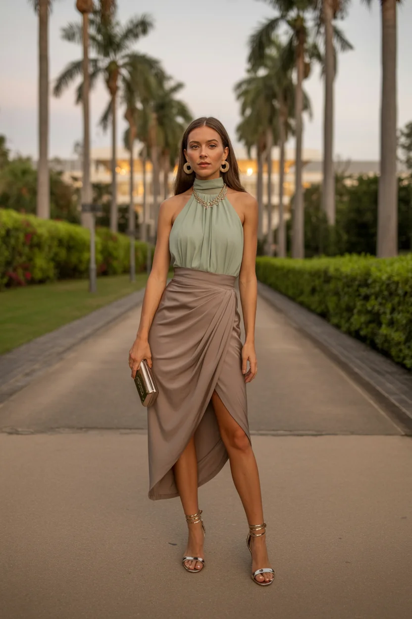 summer clothes for women 2026 Soft Draping and Evening Elegance in Motion