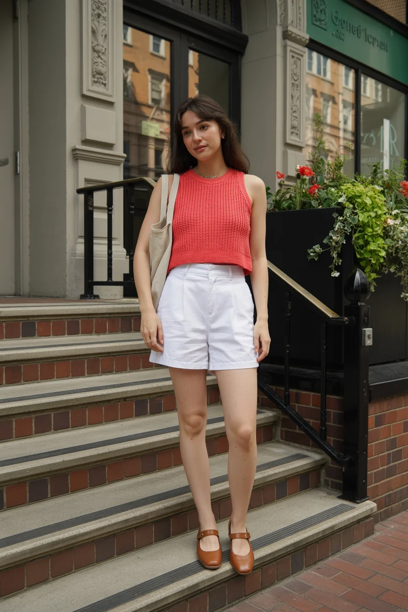 summer crop top outfits for women 2026 Fresh Color Pop with Everyday Simplicity