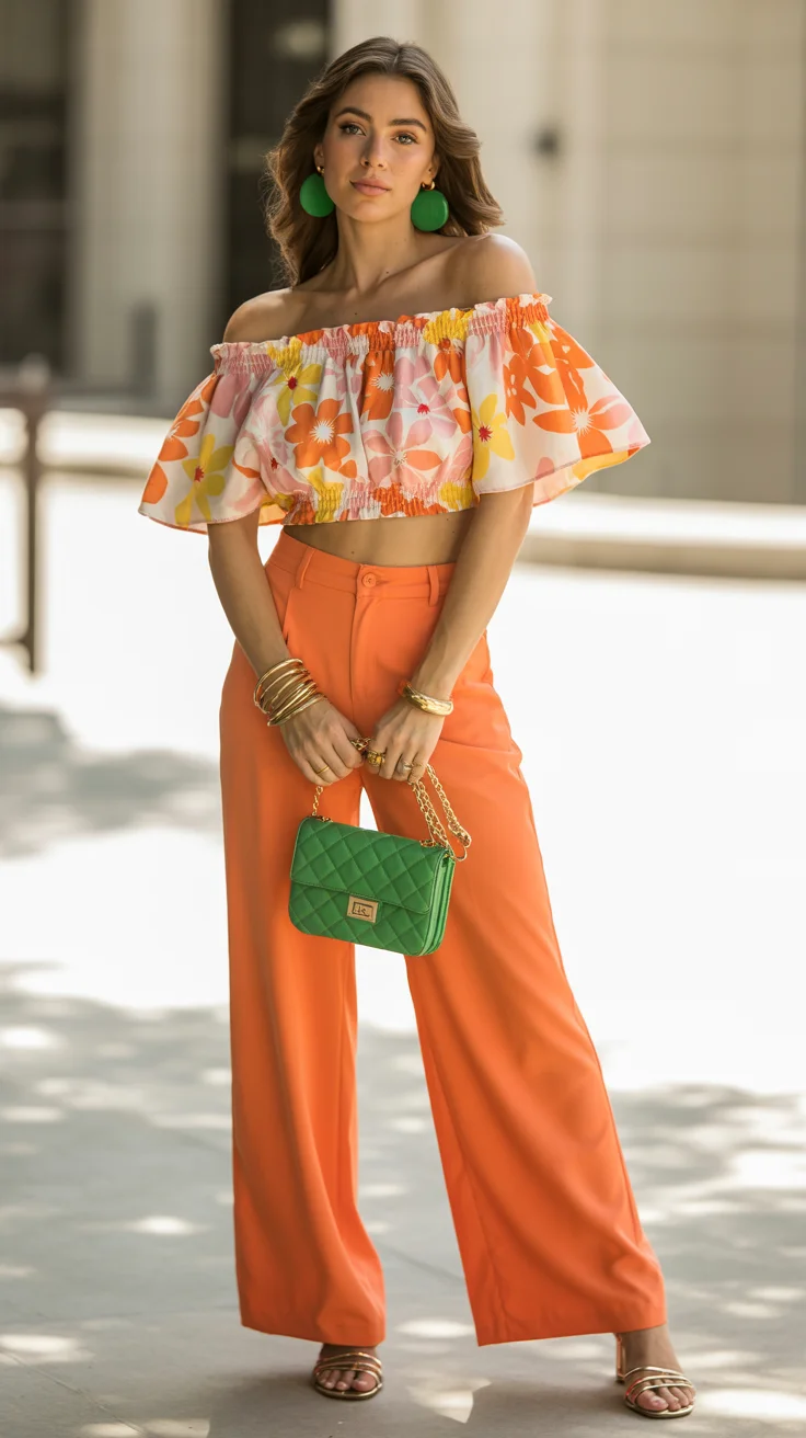 summer fashion outfits for women 2026 Floral Volume and Sunlit Femininity